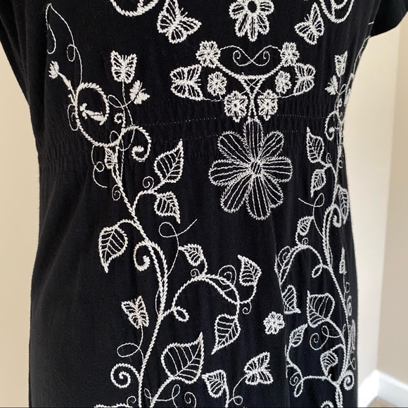 Johnny Was Embroidered Cotton Dress - Picture 5 of 12
